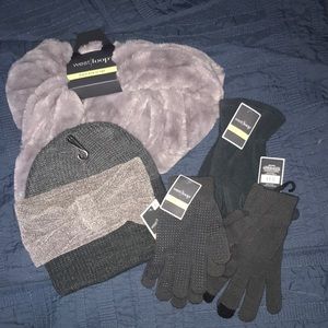NWT all gray winter set